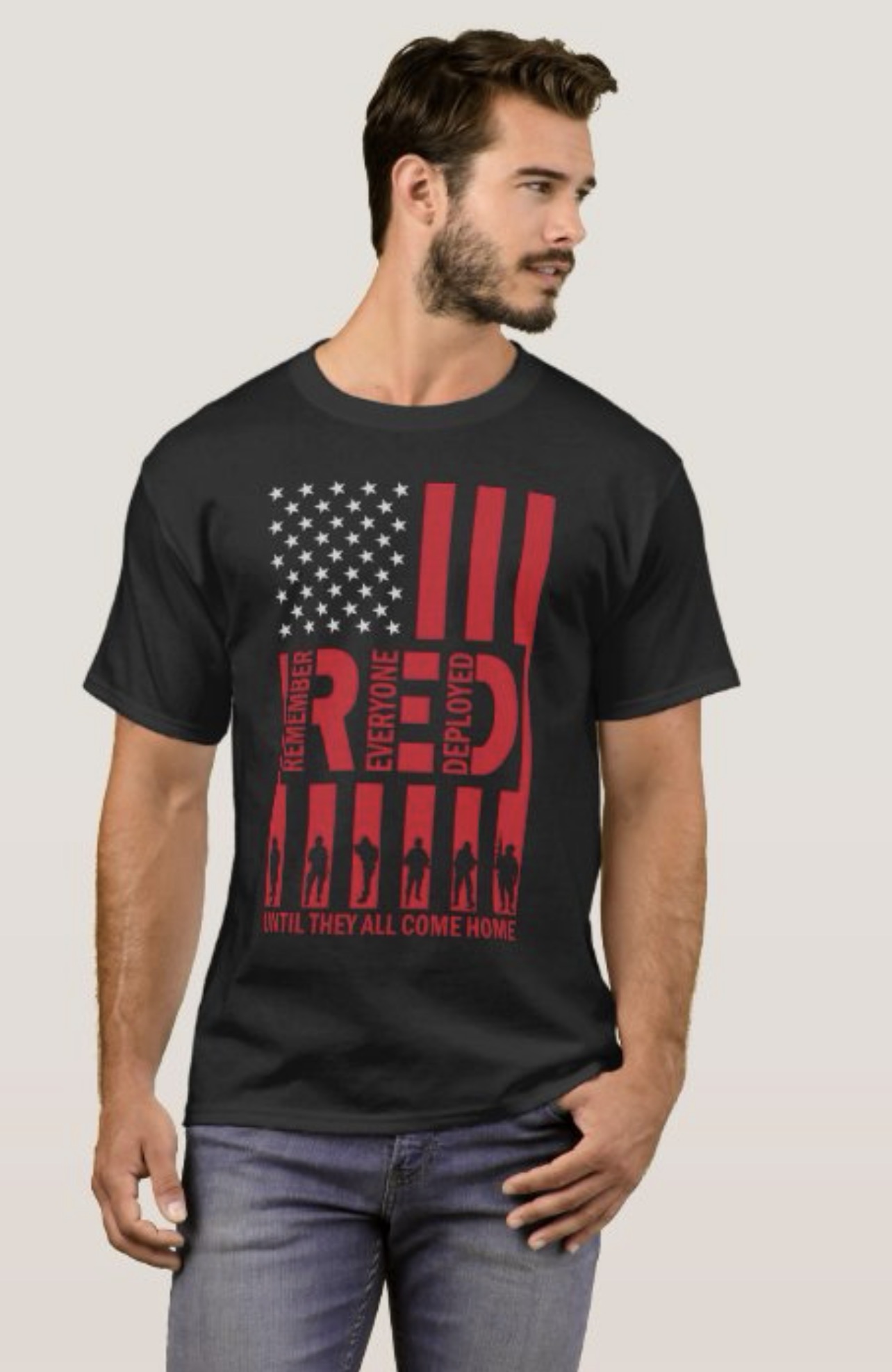 Red  Black Hero Shirt